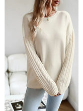 Load image into Gallery viewer, Erynn Cable Knit Sweater