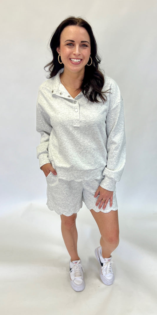 Tiana Scalloped Lounge Set