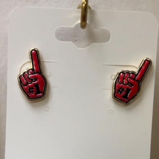 Game Day Stud Earrings - #1