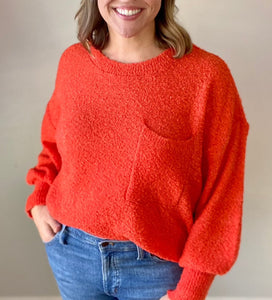Faye Knit Sweater with Pocket