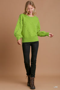 Maxine Pom Pom Knit Sweater