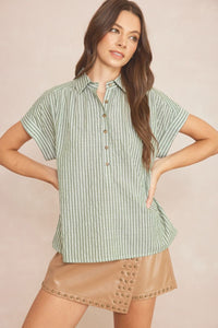 Lucia Button Down Top