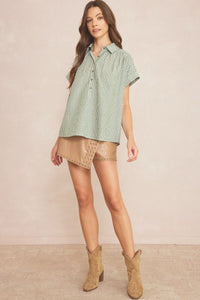 Lucia Button Down Top
