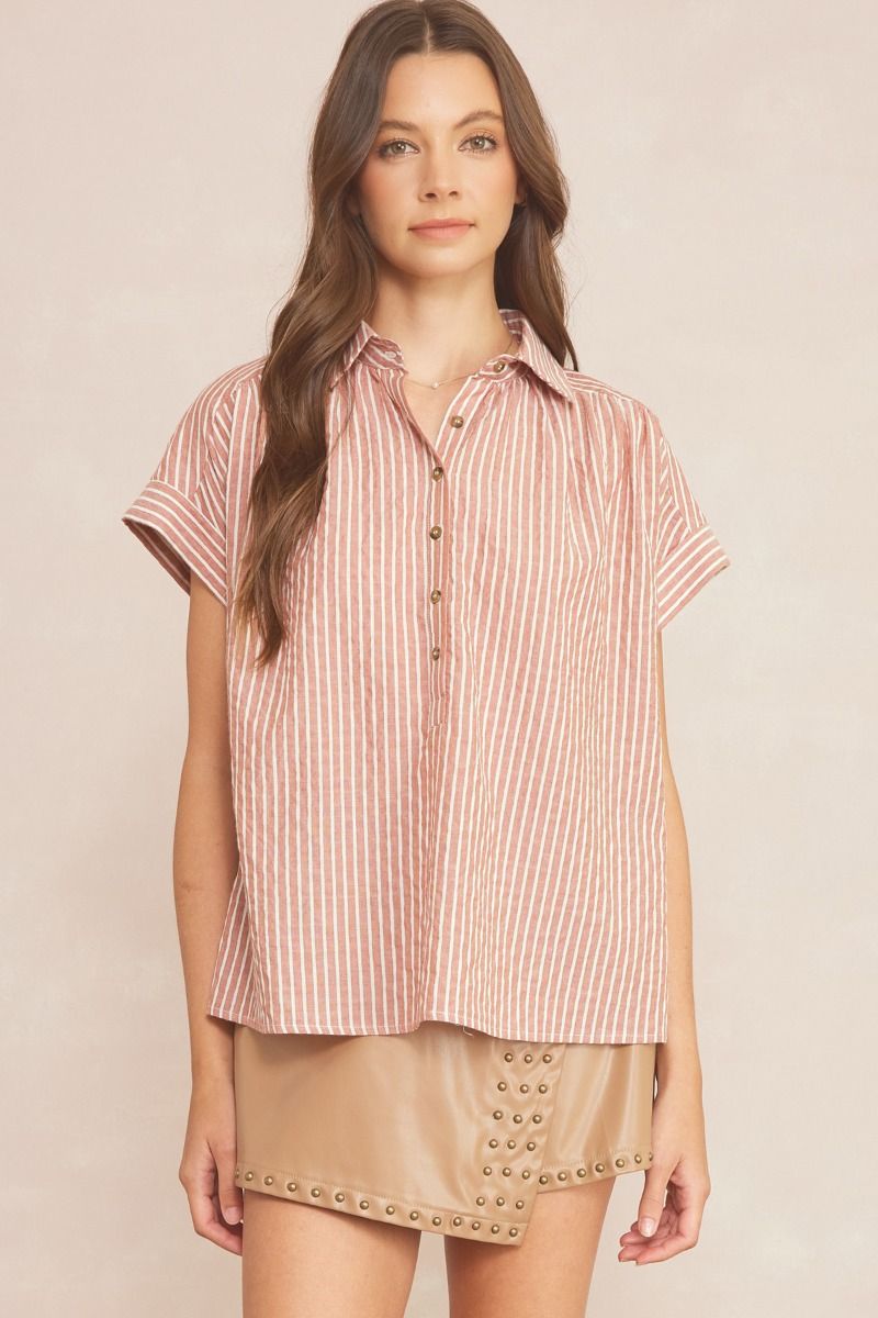 Lucia Button Down Top