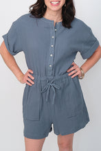 Load image into Gallery viewer, Marley Short Sleeve Romper