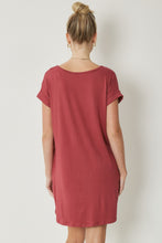 Load image into Gallery viewer, Ottilie V-Neck Knit Dress