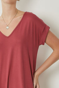 Ottilie V-Neck Knit Dress