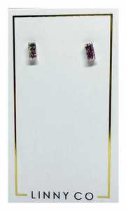 Caroline Rectangle Studs