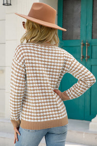 Sutton Grace Patterned Sweater