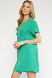 Theodora Ribbed Dress