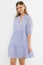 Load image into Gallery viewer, Logan Short Sleeve Gingham Dress
