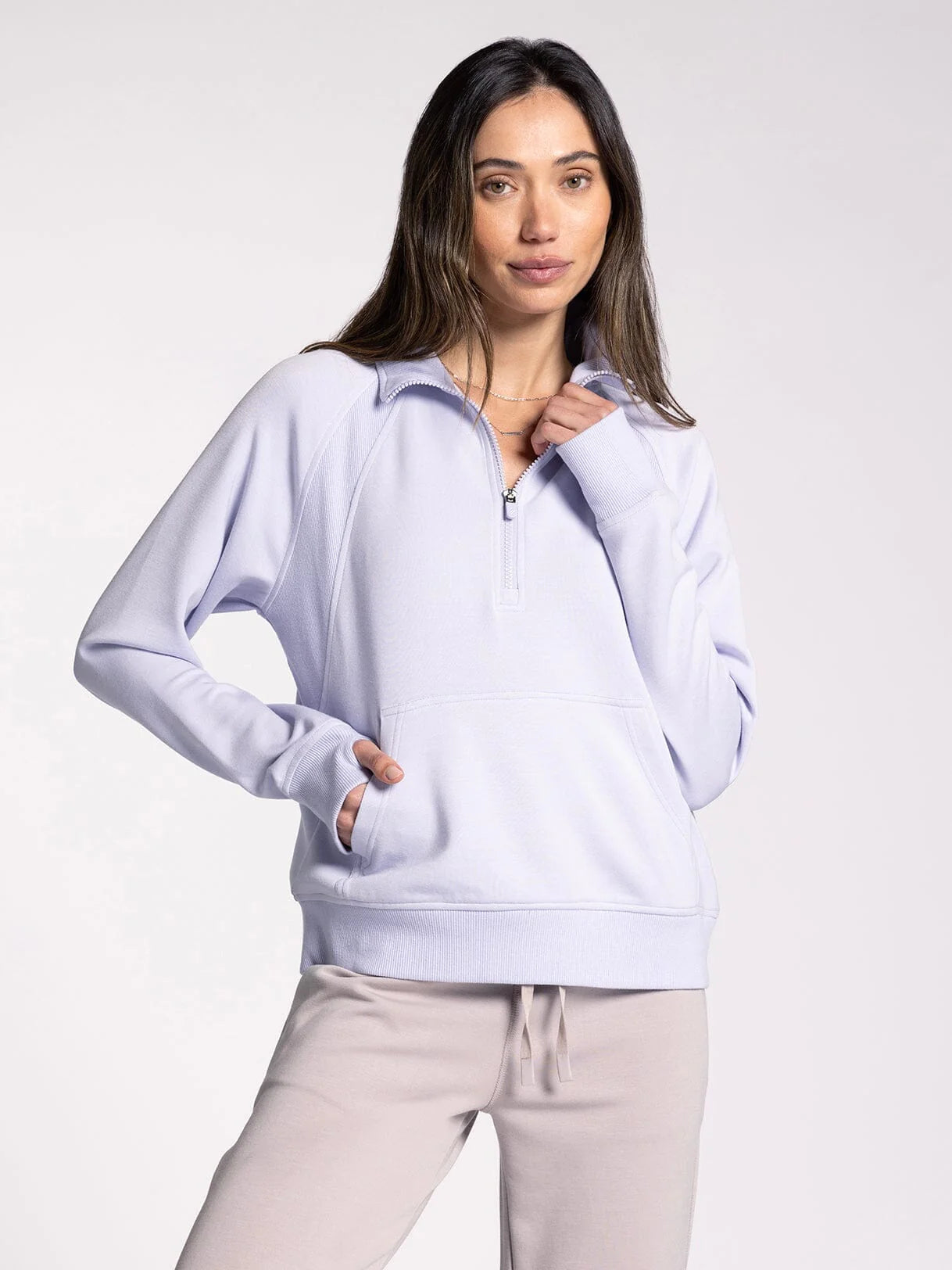 Angie Zip Pullover