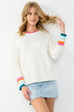 Load image into Gallery viewer, Remi Stripe Wrist Sweater