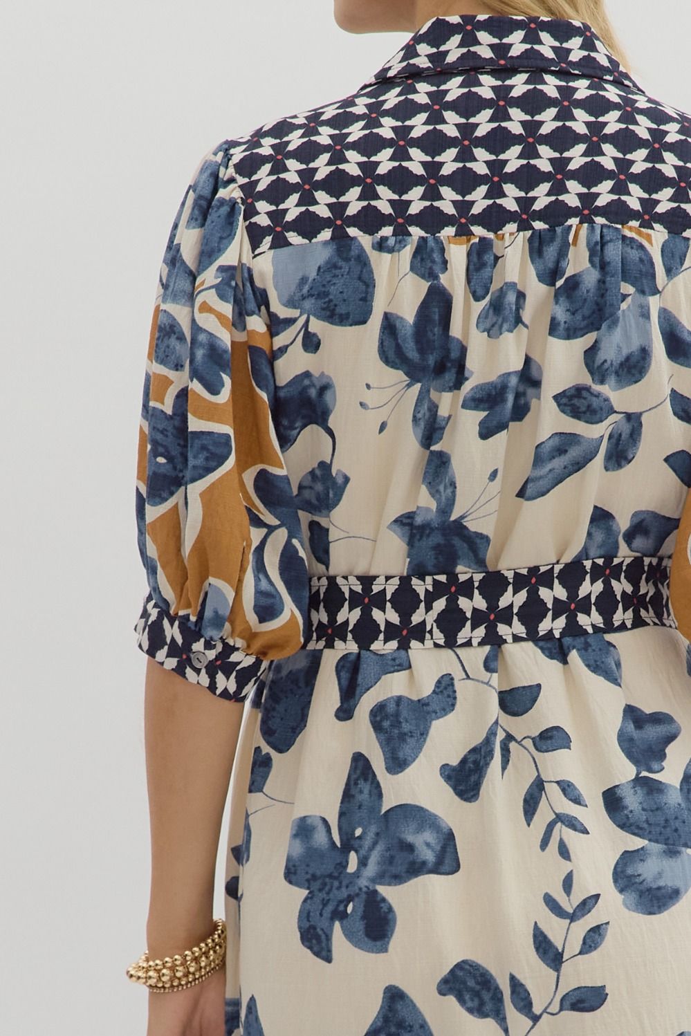 Marbella Print Midi Dress