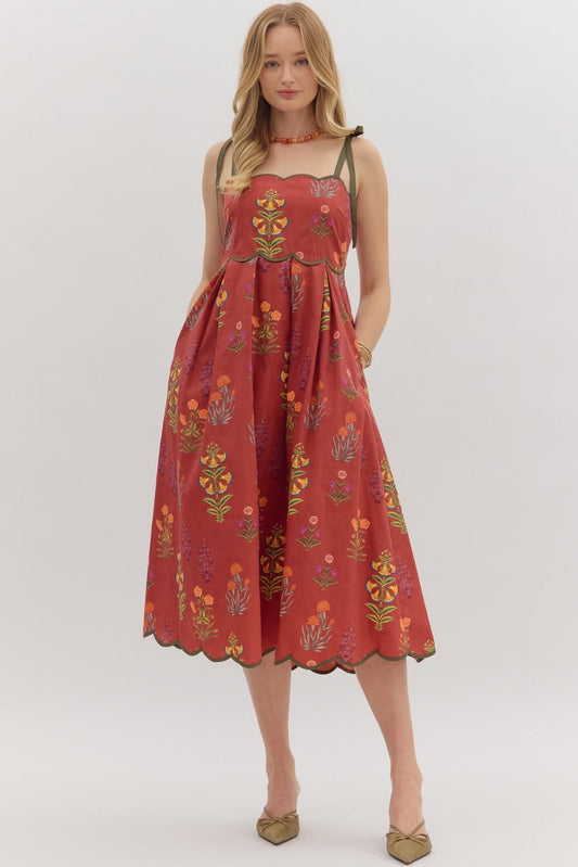 Boston Floral Dress