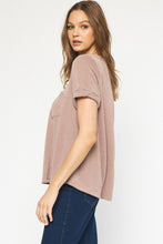 Load image into Gallery viewer, Brin Short Sleeve Knit Tee
