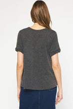 Load image into Gallery viewer, Brin Short Sleeve Knit Tee