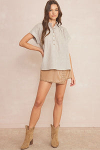 Lucia Button Down Top
