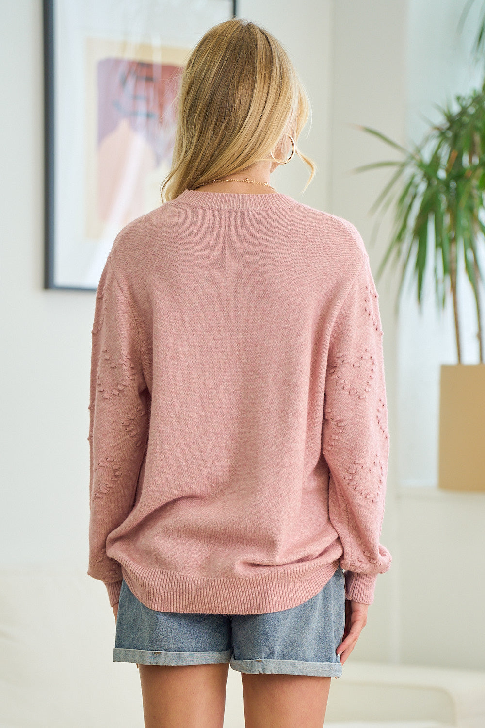 Lara Heart Sweater