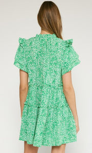 Aleena Tiered Ruffled Dress