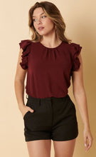 Load image into Gallery viewer, Aniyah Ruffle Blouse