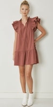 Load image into Gallery viewer, Ayse Ruffled Mini Dress