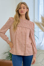 Load image into Gallery viewer, Birdie Patterned Long Sleeve Top