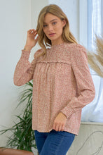 Load image into Gallery viewer, Birdie Patterned Long Sleeve Top
