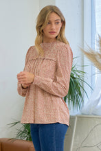 Load image into Gallery viewer, Birdie Patterned Long Sleeve Top