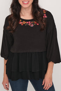 Cadence Babydoll Top