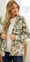 Load image into Gallery viewer, Collins Camo Mock Utility Jacket