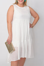 Load image into Gallery viewer, Valia Ruffle Tiered Midi Dress