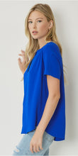 Load image into Gallery viewer, Delaney Solid V Neck Top