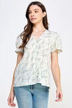Load image into Gallery viewer, Tatum Short Sleeve Blouse