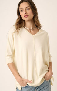 Frances Dolman Short Sleeve Sweater