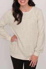 Load image into Gallery viewer, Henley Fleece Pull Over