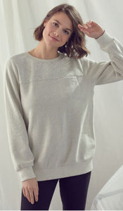 Henley Fleece Pull Over