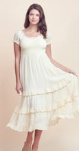 Load image into Gallery viewer, Ines Smocked Elastic Midi Dress