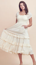 Load image into Gallery viewer, Ines Smocked Elastic Midi Dress