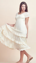 Load image into Gallery viewer, Ines Smocked Elastic Midi Dress