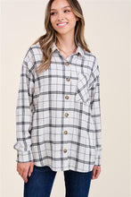 Load image into Gallery viewer, Jamie Plaid Button-Up Top