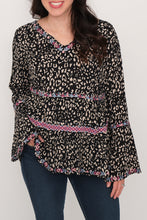 Load image into Gallery viewer, Jaysa Leopard Print Babydoll Top