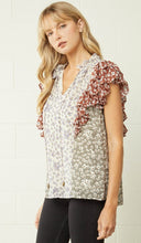 Load image into Gallery viewer, Maeve Floral V-Neck Top