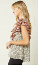 Load image into Gallery viewer, Maeve Floral V-Neck Top