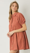 Load image into Gallery viewer, Ronan Corduroy Mini Dress