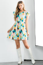 Load image into Gallery viewer, Delilah Multicolor Spotted Dress