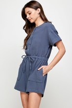 Load image into Gallery viewer, Marley Short Sleeve Romper
