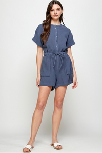 Marley Short Sleeve Romper