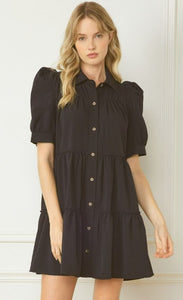 Simona Tiered Mini Dress