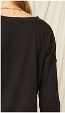 Load image into Gallery viewer, Sloane Ribbed Henley Long Sleeve Top
